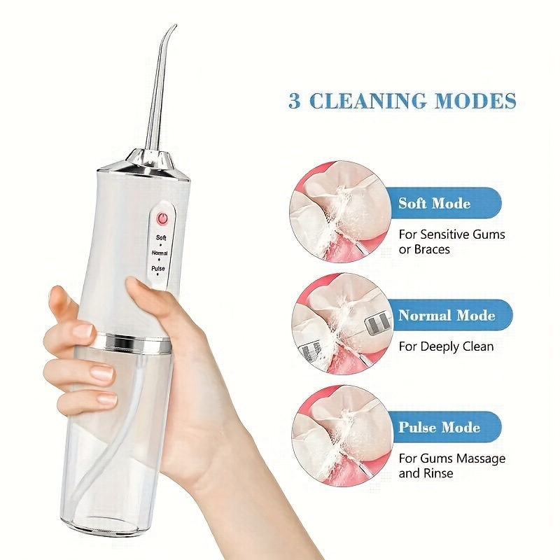 Micellar Water Cleanser - Electric Oral Irrigator Portable Water Flosser