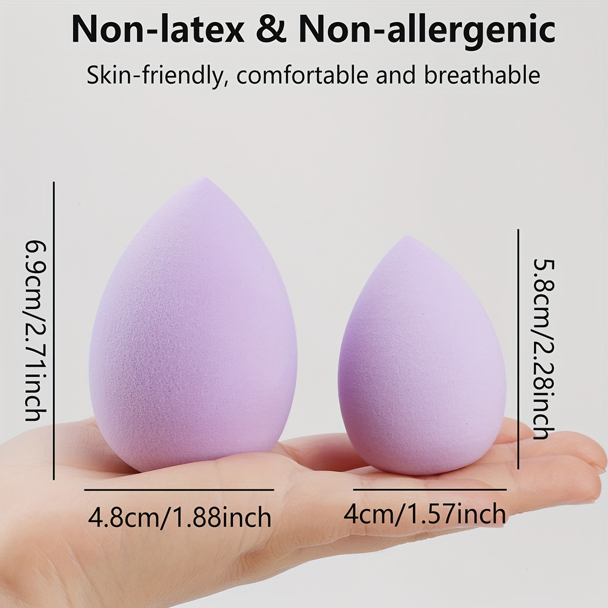8 Pcs Beauty Egg Makeup Sponge - Beauty Bay Makeup recension och pris