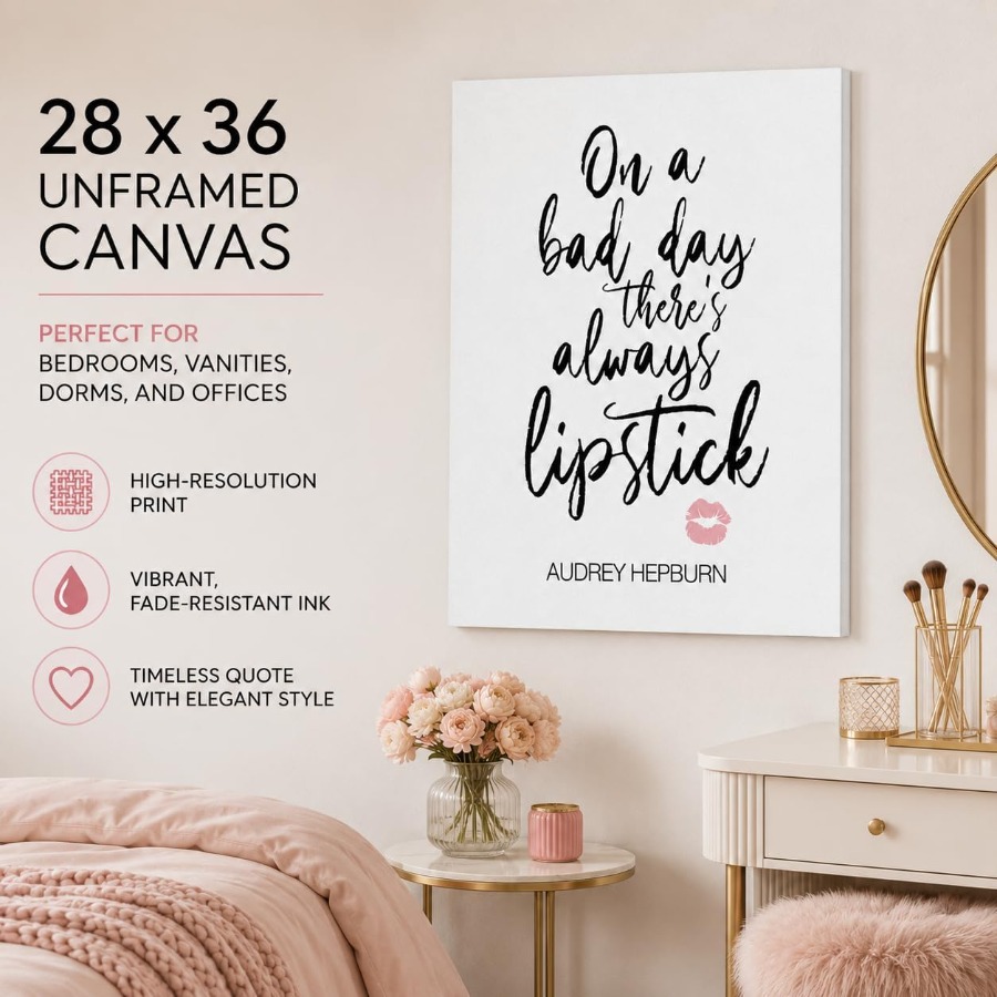 On a Bad Day There's Always Li - Beauty Of Makeup Quotes recension och pris