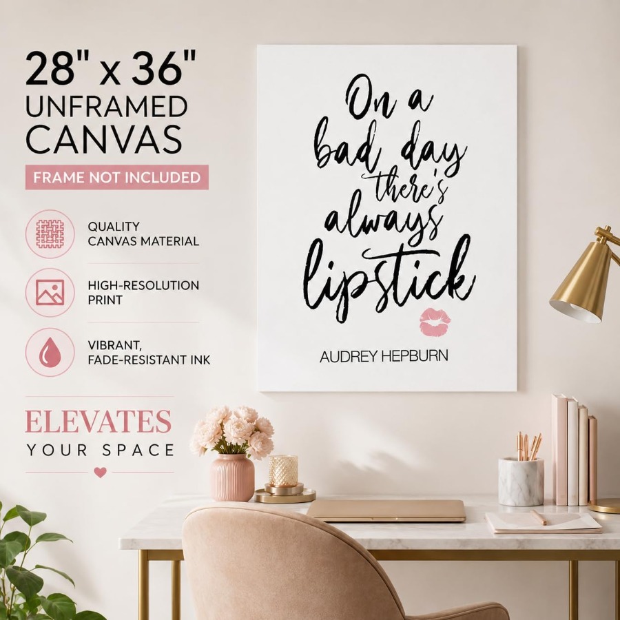 On a Bad Day There's Always Li - Beauty Of Makeup Quotes recension och pris