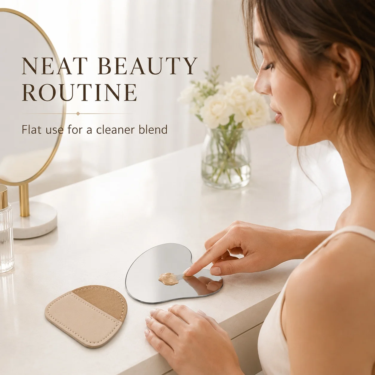 Heart Shaped Stainless Steel M - Beauty Makeup Tools recension och pris