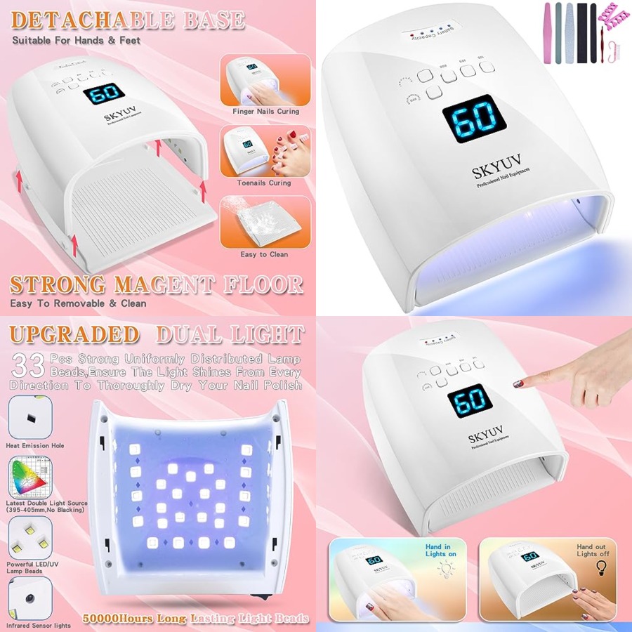 Rechargeable Faster Drying UV  - Gel Nail Polish recension och pris