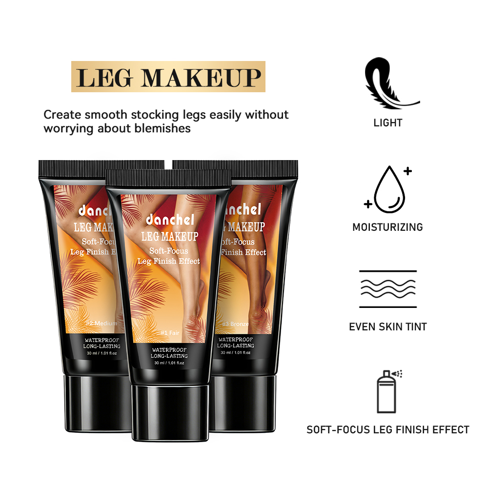 Leg Makeup Body Foundation Set - Body Shimmer Lotion recension och pris