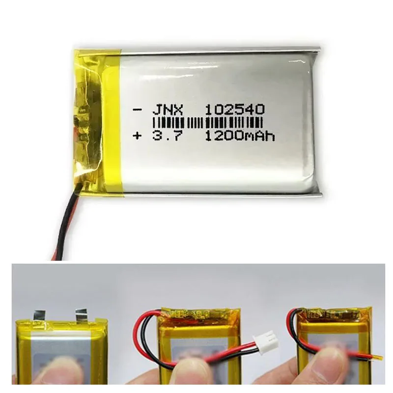 102540 3.7V 1200mAh Polymer Re - Beauty Makeup Camera recension och pris