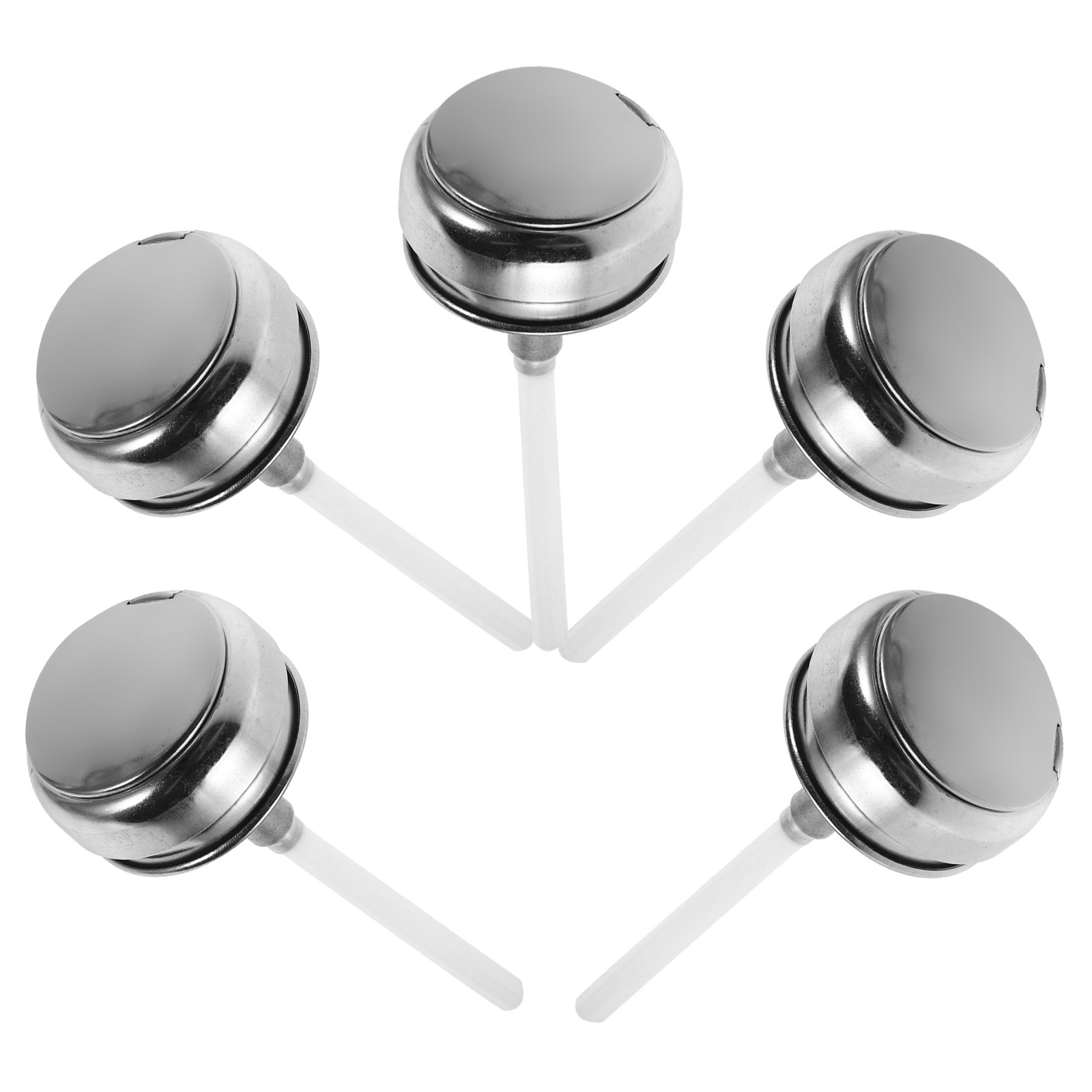 5Pcs Stainless Steel Aluminum  - Beauty Makeup Supply recension och pris