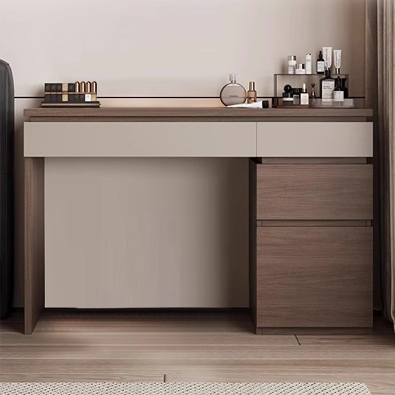 Wood Shelf Vanity Table Modern - Beauty Without Makeup recension och pris