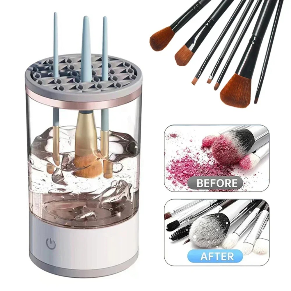 Automatic Electric Makeup Brus - Beauty Makeup Fashion recension och pris