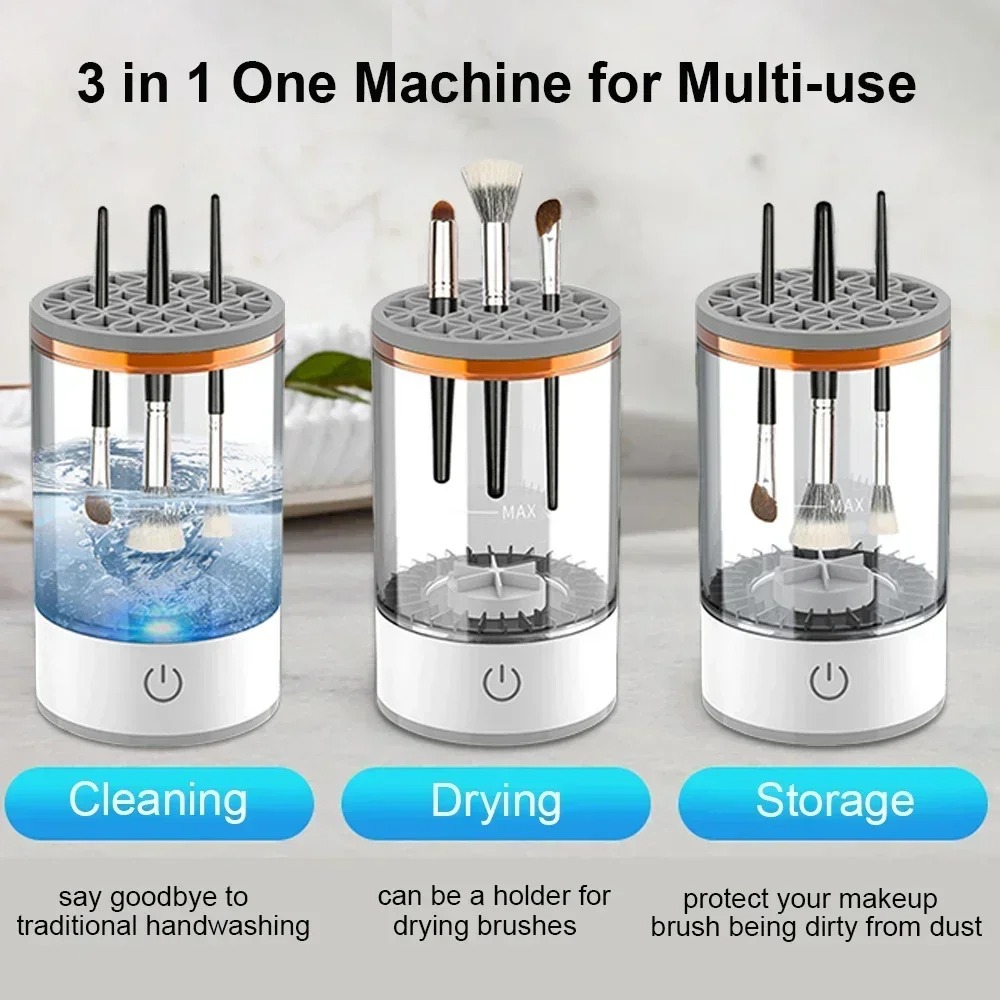 Automatic Electric Makeup Brus - Beauty Makeup Fashion recension och pris
