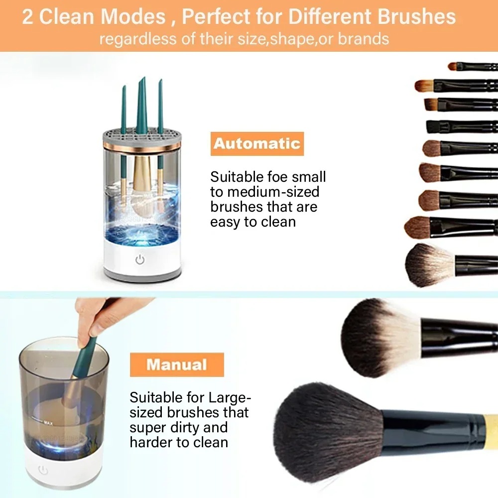 Automatic Electric Makeup Brus - Beauty Makeup Fashion recension och pris