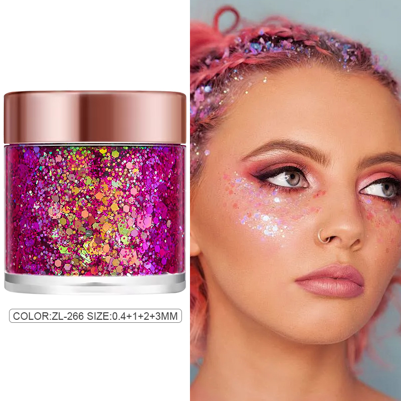 Body Face Glitter Gel Sequins  - Body Shimmer Lotion recension och pris