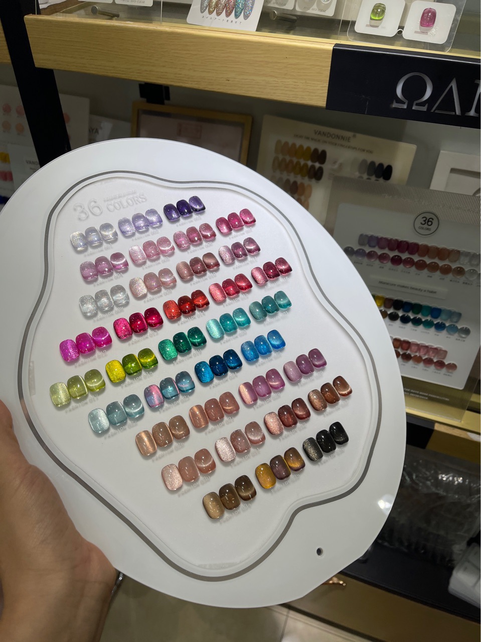 2026 U Omeei 36 Colors Cat Eye - Gel Nail Polish recension och pris