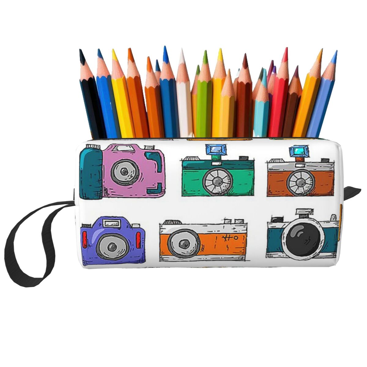 Retro Camera Makeup Bag Cosmet - Beauty Makeup Camera recension och pris