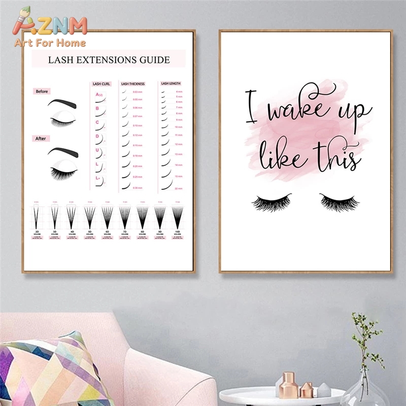 AZNM Lash Extensions Guide Can - Beauty Of Makeup Quotes recension och pris