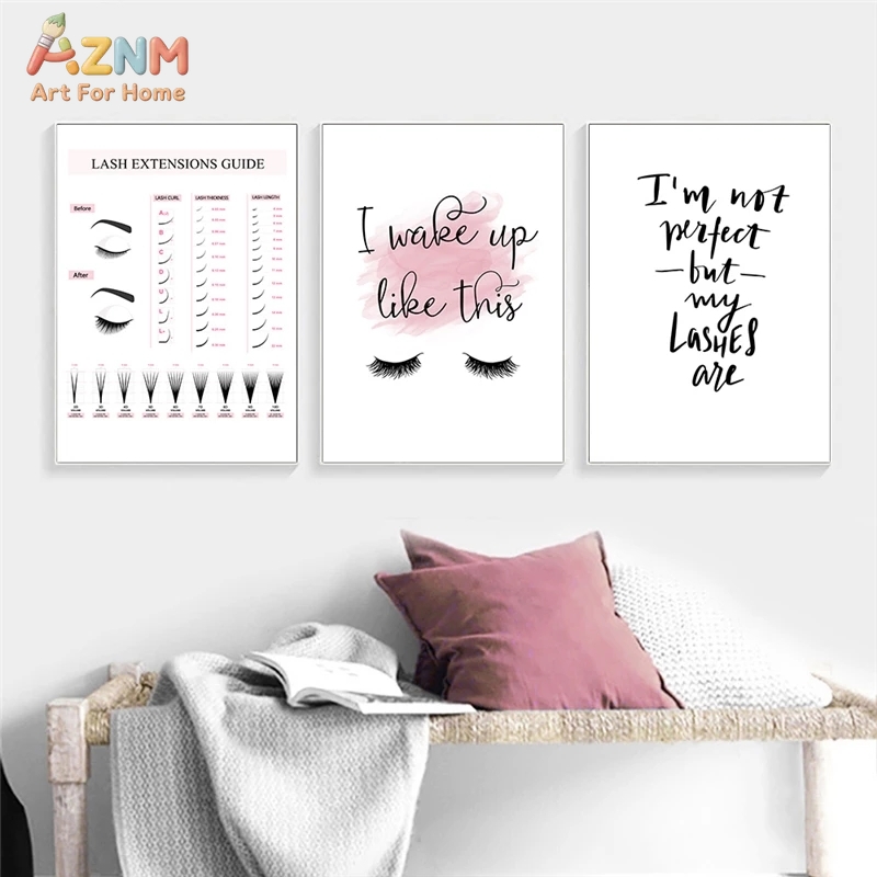 AZNM Lash Extensions Guide Can - Beauty Of Makeup Quotes recension och pris