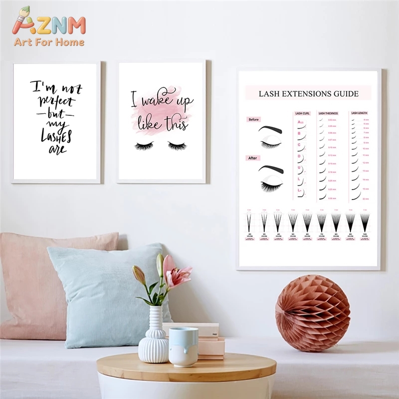 AZNM Lash Extensions Guide Can - Beauty Of Makeup Quotes recension och pris