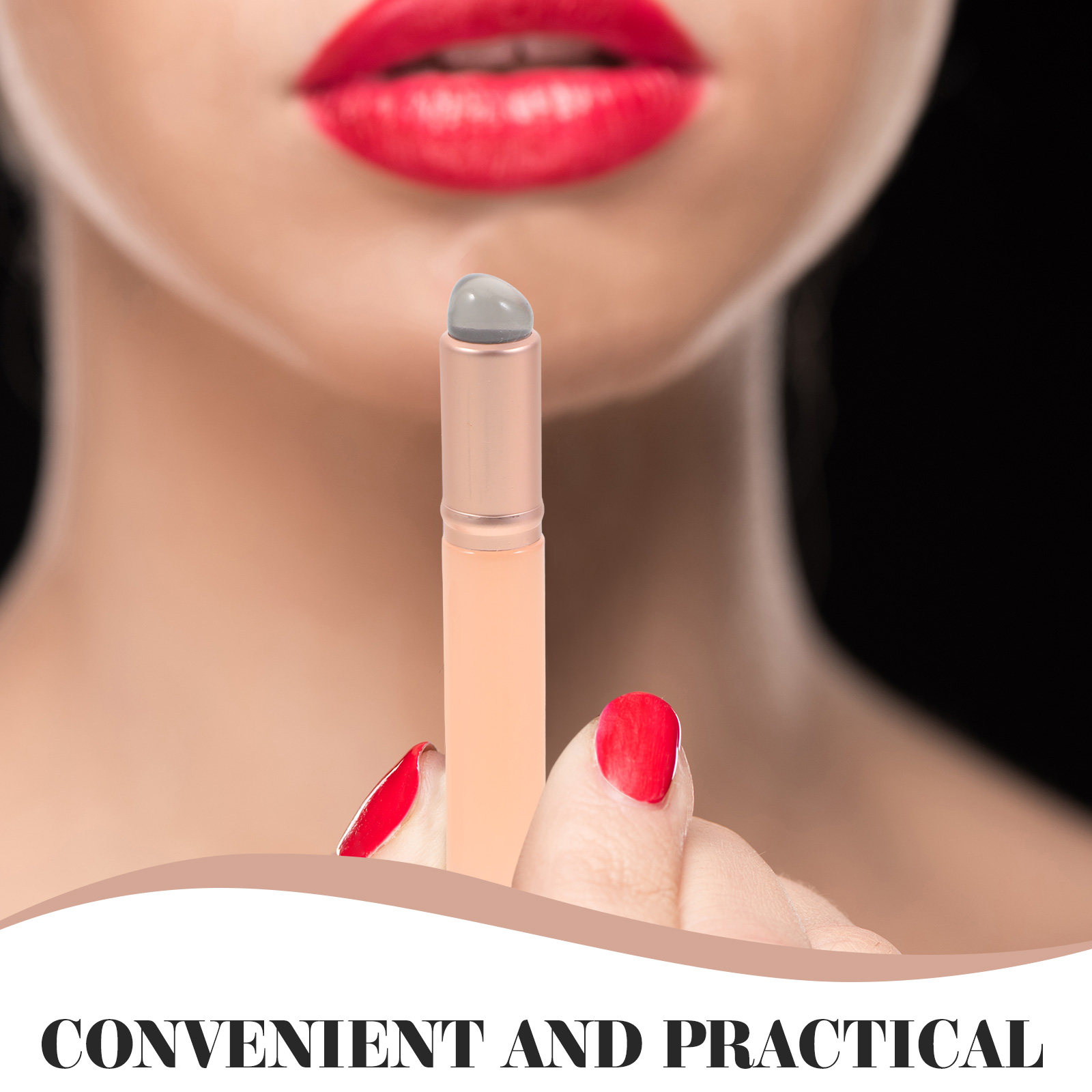 2Pcs Silicone Lip Applicator S - Beauty Makeup Tools recension och pris