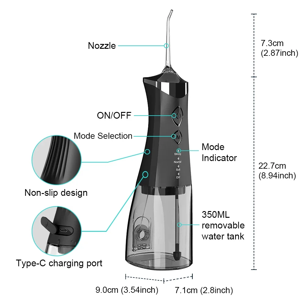 Portable Rechargeable Oral Irr - Micellar Water Cleanser recension och pris