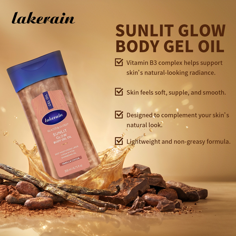 Radiant Body Gel Oil Vitamin B - Body Shimmer Lotion recension och pris