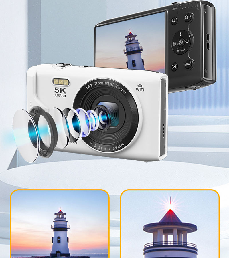 5K Student Camera Cheap Price  - Beauty Makeup Camera recension och pris