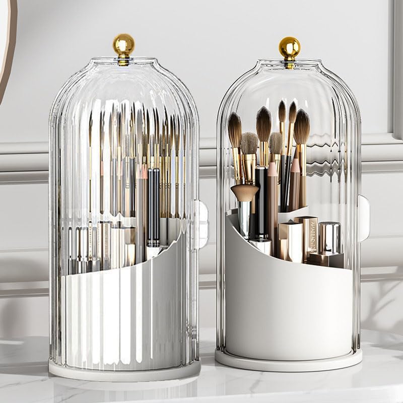 360-Degree Rotating Makeup Bru - Beauty Makeup Supply recension och pris