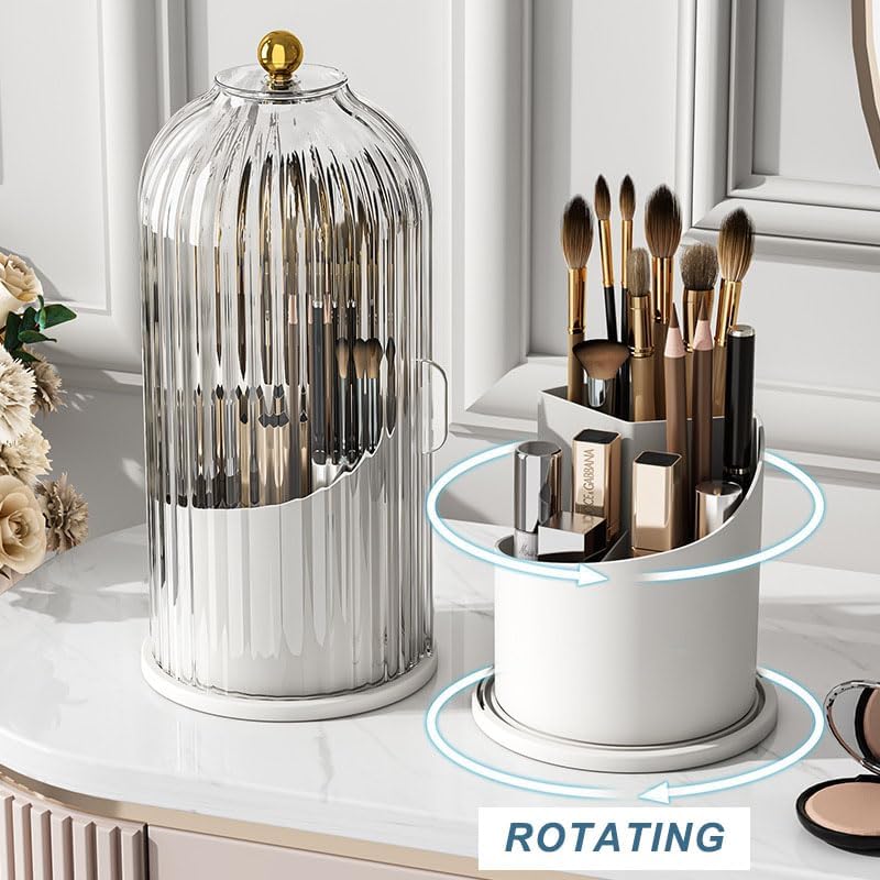 360-Degree Rotating Makeup Bru - Beauty Makeup Supply recension och pris