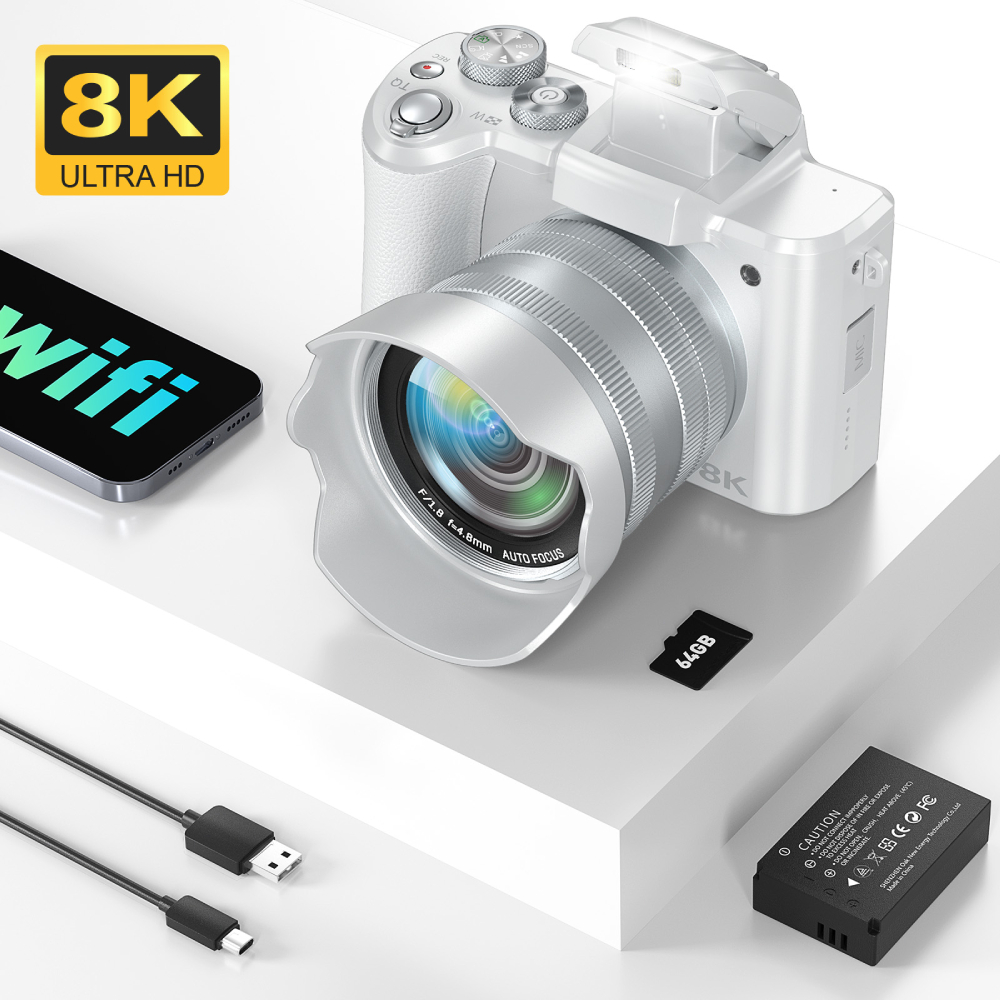 8K Digital Camera for Photogra - Beauty Makeup Camera recension och pris