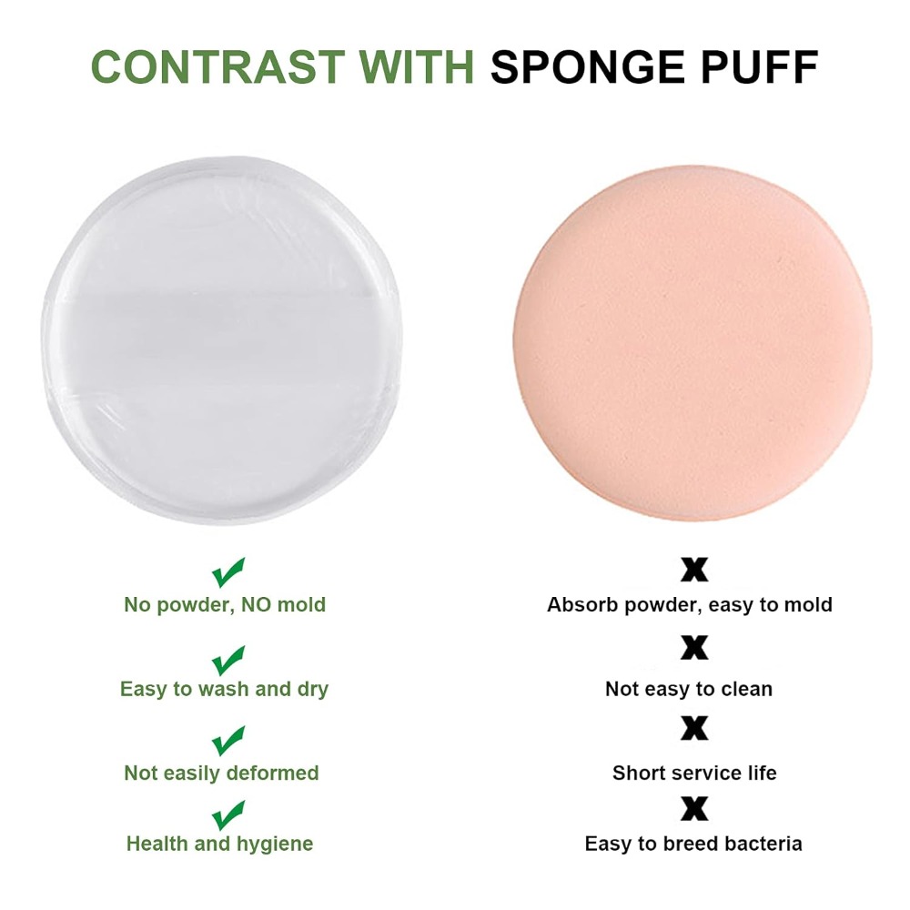 1-5Pcs Silicone Cosmetic Puff  - Beauty Bay Makeup recension och pris
