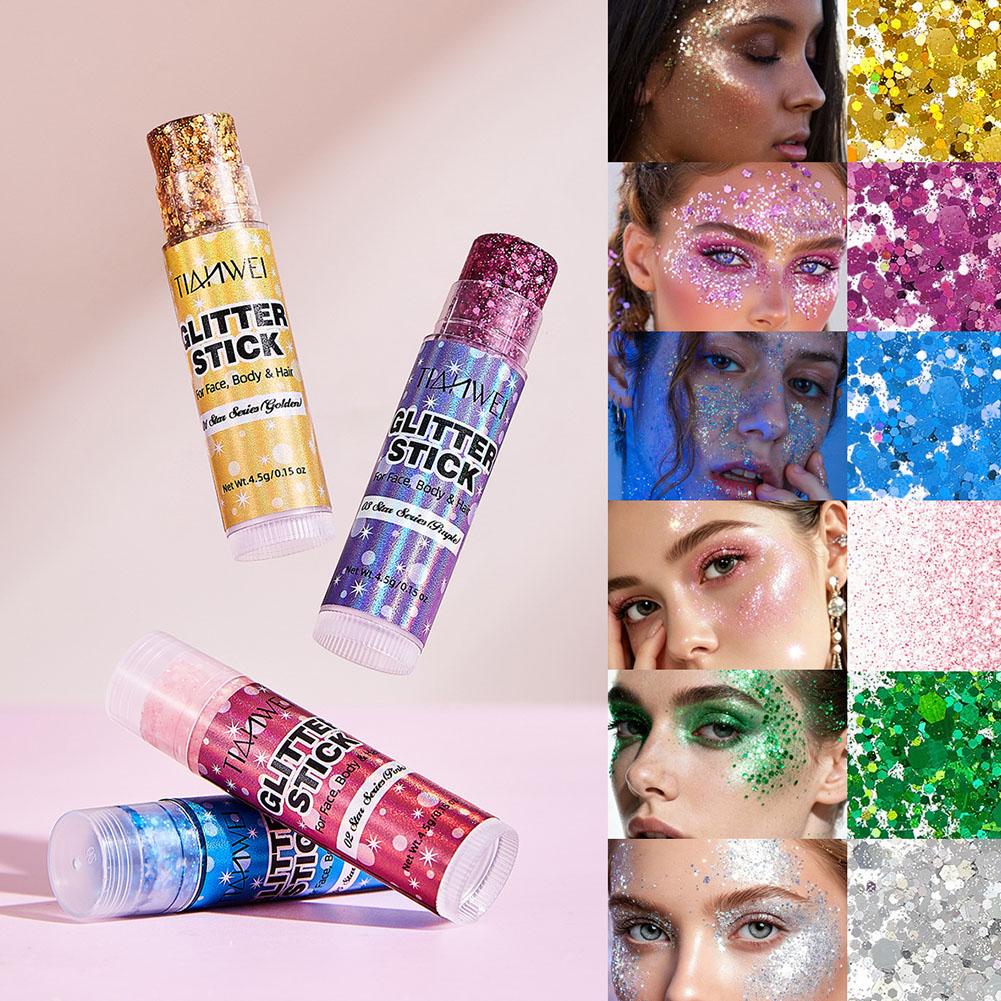 Shimmer Glitter Stick Set Sequ - Body Shimmer Lotion recension och pris