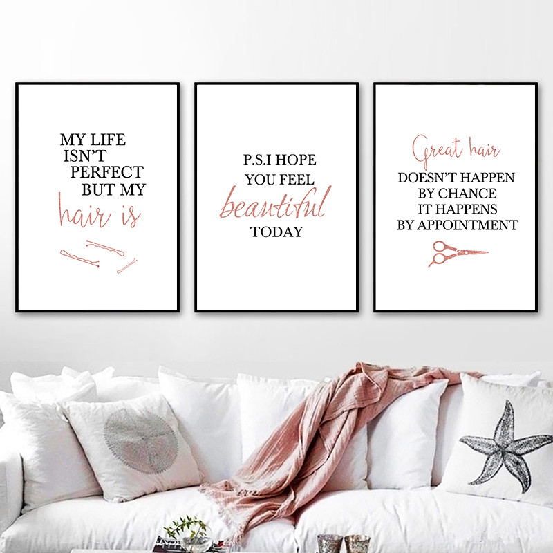 barbershop quote art posters h - Beauty Of Makeup Quotes recension och pris
