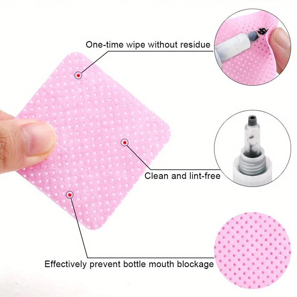 20/600pcs Lint-Free Nail Wipes - Gel Nail Polish recension och pris
