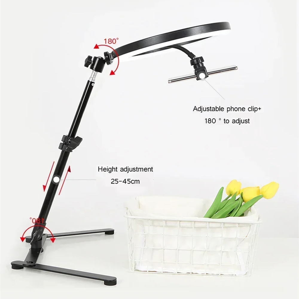 10''Ring Selfie Light Overhead - Beauty Makeup Camera recension och pris