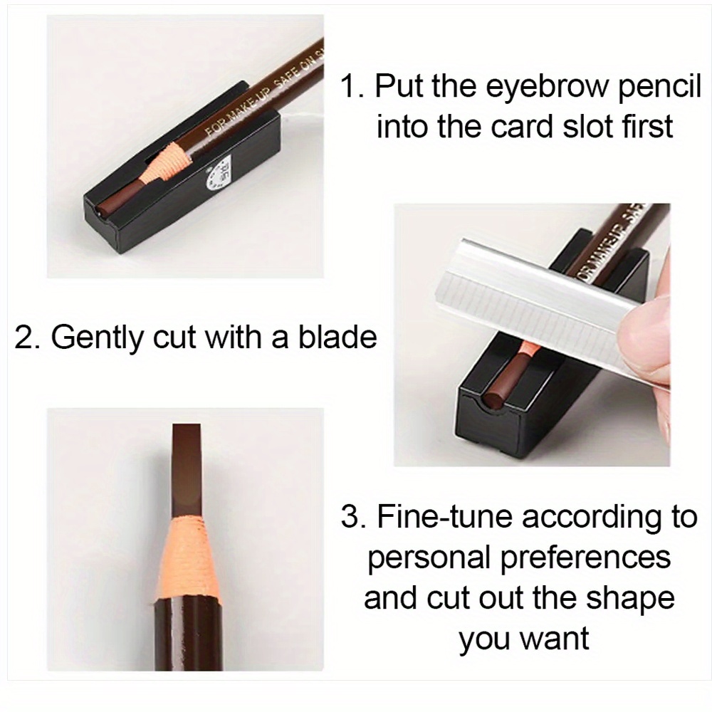1pcs Brow Pen Sharpener Trimme - Beauty Makeup Supply recension och pris