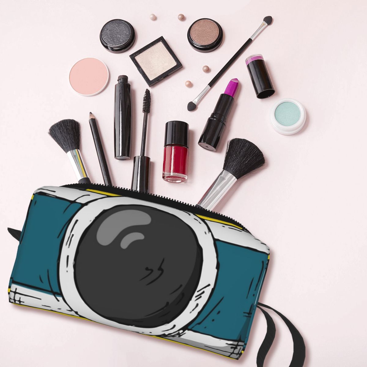 Retro Classic Blue Green Camer - Beauty Makeup Camera recension och pris