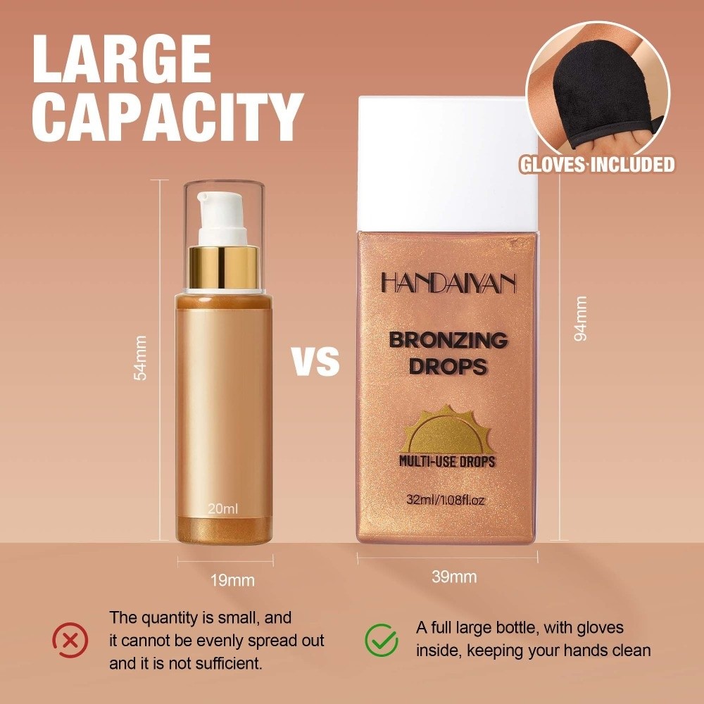 Pearlescent Shine Bronzer Liqu - Body Shimmer Lotion recension och pris